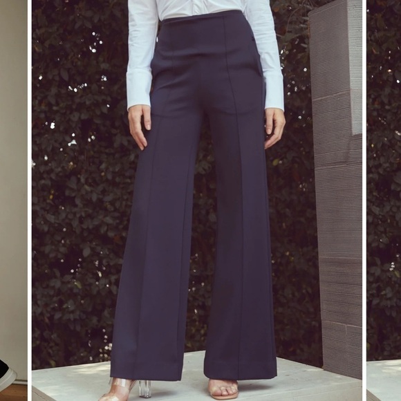 Ona by Yoon Chung Pants - Ona by Yoon Chung Jade Wide Leg Pant - XS